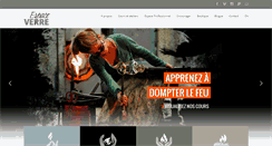 Desktop Screenshot of espaceverre.qc.ca